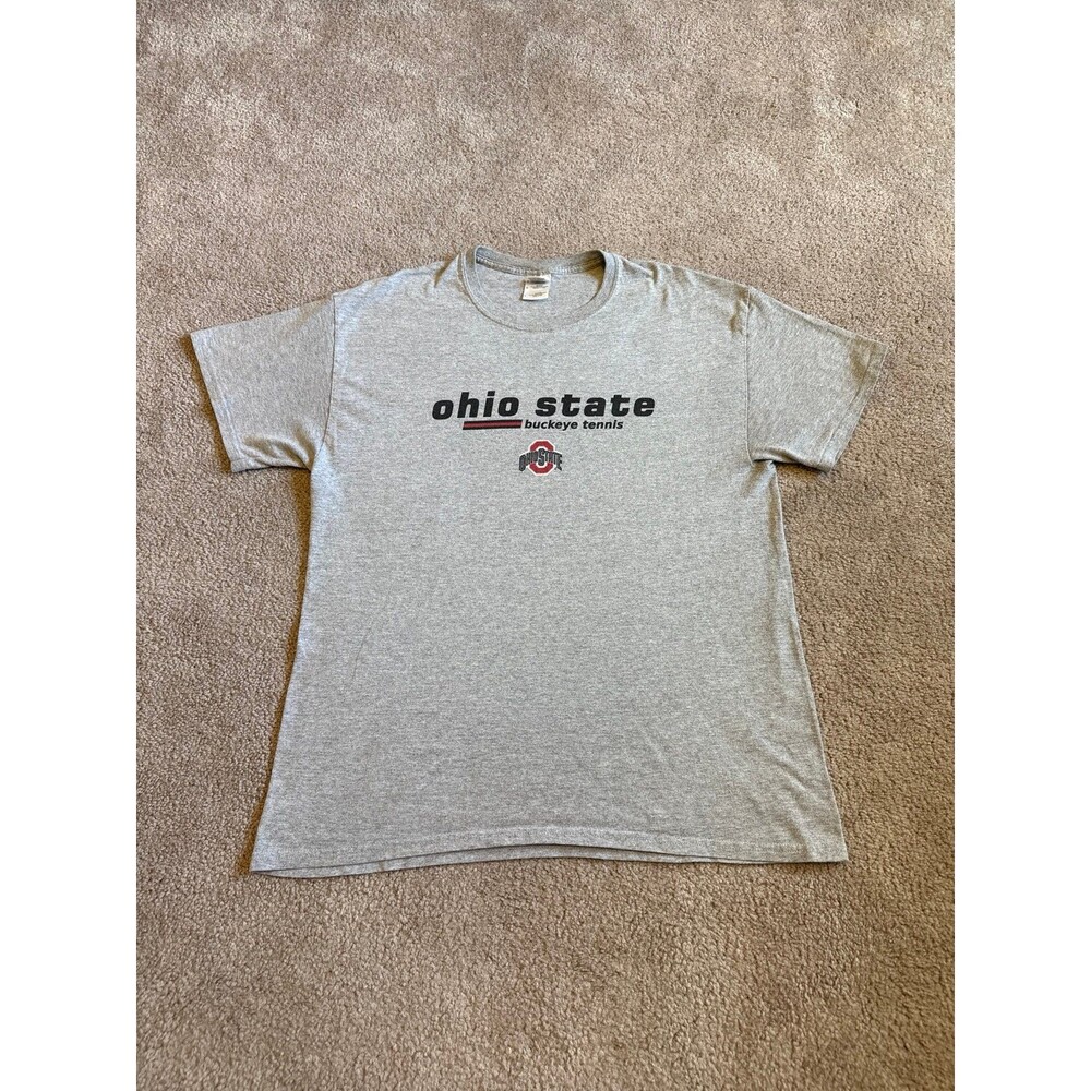 Vintage Ohio State Buckeyes Tennis Unisex Tee Size Large